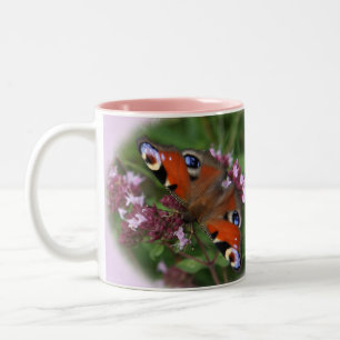 Taza Bicolor Mugre mariposa