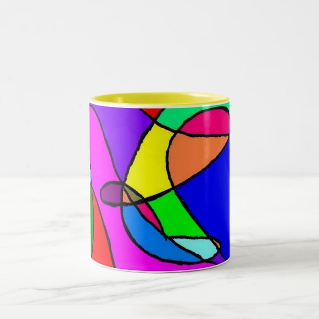 Taza Bicolor mugre multicolor (Centro)