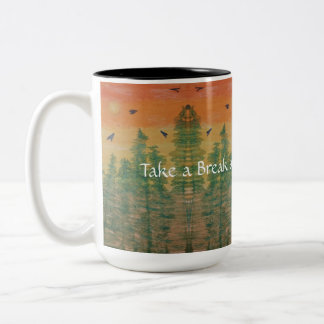 Taza Bicolor Mugre natural