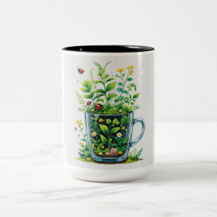 Taza Bicolor Mugre natural