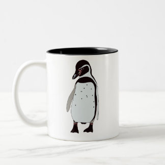 Taza Bicolor Mugre pingüino