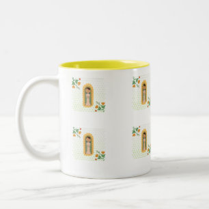 Taza Bicolor Mugre religiosa católica, Virgen de Guadalupe