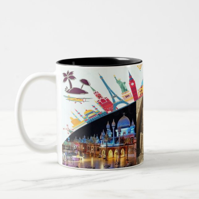 Taza Bicolor Mugs & Cups (Izquierda)