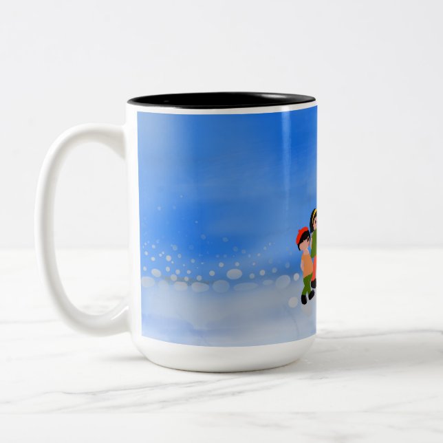 Taza Bicolor Mugs & Cups (Izquierda)