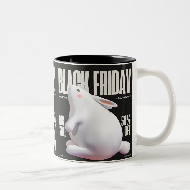 Taza Bicolor Mugs & Cups (Derecha)