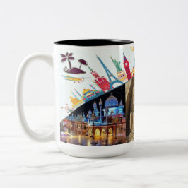 Taza Bicolor Mugs & Cups