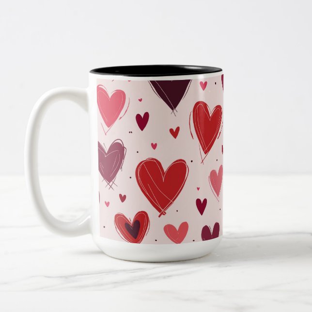 Taza Bicolor Mugs & Cups (ContemporáneoLove) (Izquierda)