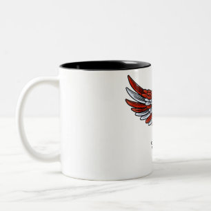 Taza Bicolor Mugs & Cups EAGLE AMÉRICAIN