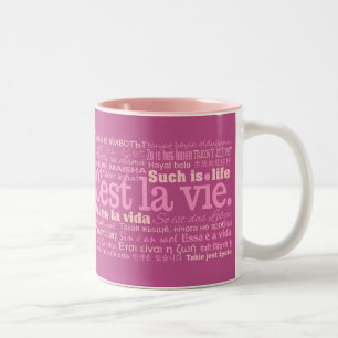 Taza Bicolor Mugs de C'est La Vie - elegir estilo y color