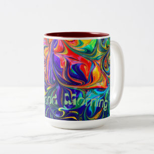 Taza Bicolor Mugs de Drinkware