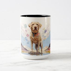 Taza Bicolor Mugs de Labrador