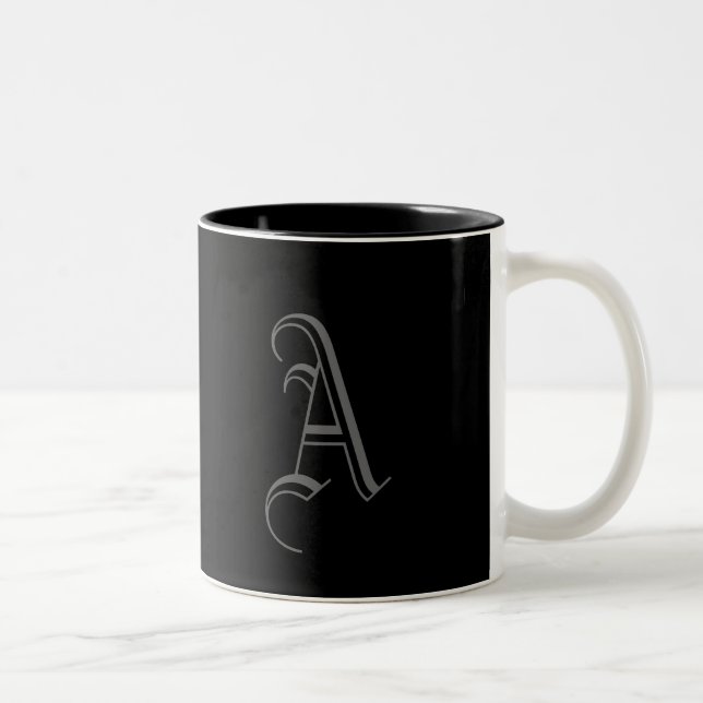 Taza Bicolor Mugs de monograma (Derecha)