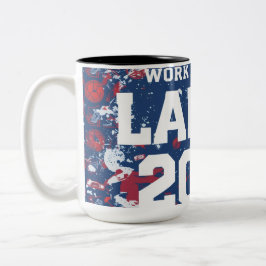 Taza Bicolor Mugs del Día del Trabajo - Regalo especial para ma