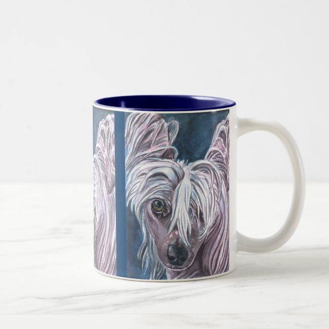 Taza Bicolor Mugs en reposo chinos (Derecha)