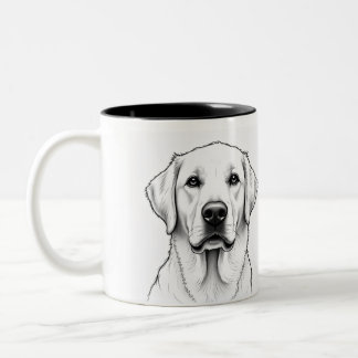 Taza Bicolor Mugs Labrador Retriever