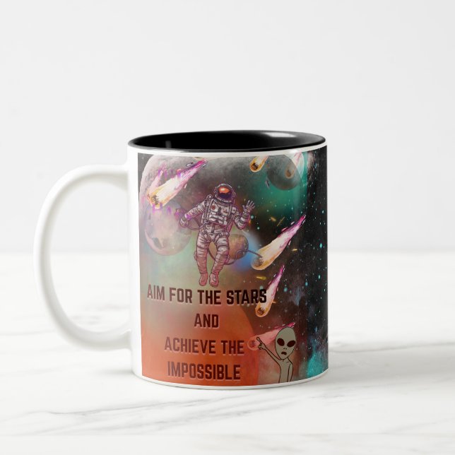 Taza Bicolor Mugs motivacionales (Izquierda)
