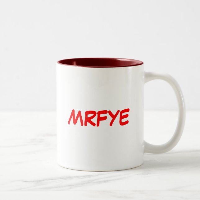 Taza Bicolor Mugs MRFYE (Estilo 2) (Derecha)