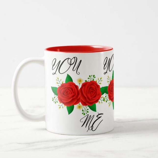Taza Bicolor Mugs únicos y personalizados sobre Zazzle | Person (Izquierda)