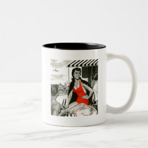 Taza Bicolor Mujer candente