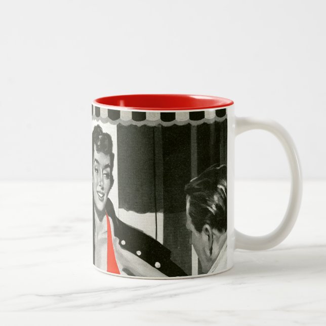 Taza Bicolor Mujer candente (Derecha)