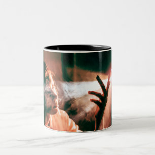 Taza Bicolor Mujer en luz y humo