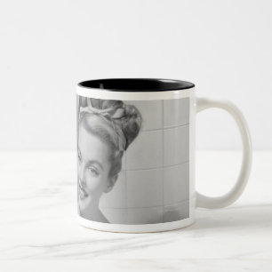Taza Bicolor Mujer envuelta para arriba