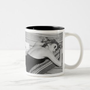 Taza Bicolor Mujer que broncea de Sun