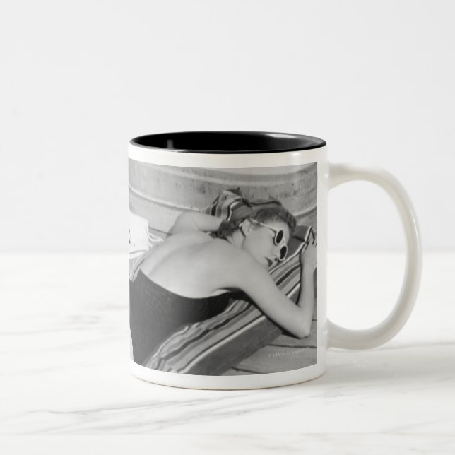 Taza Bicolor Mujer que broncea de Sun (Derecha)