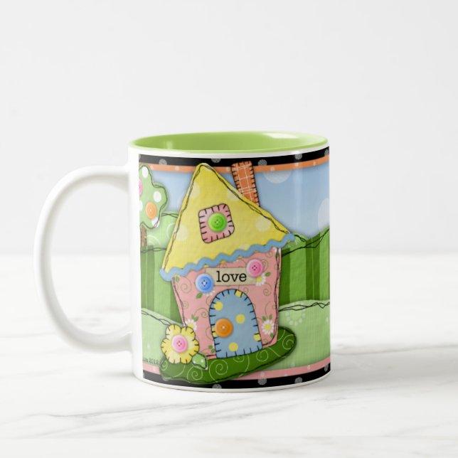 Taza Bicolor "Mujer sabia" Dos Mug de tono (Izquierda)
