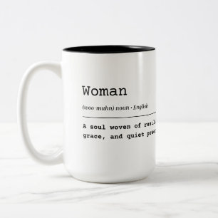 Taza Bicolor Mujer - Tejido con fuerza