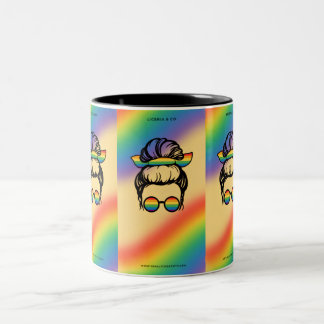 Taza Bicolor mujeres con caos