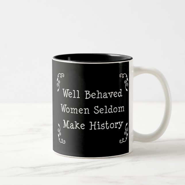 Taza Bicolor Mujeres de buen comportamiento (Derecha)