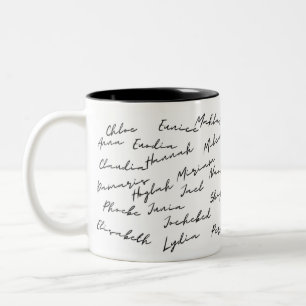 Taza Bicolor Mujeres de la biblia Mug