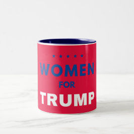 Taza Bicolor Mujeres Por Trump