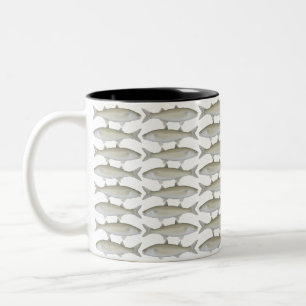 Taza Bicolor Muleta de ojos amarillos