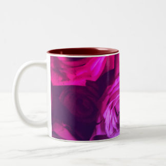 Taza Bicolor Multicolor floral Design