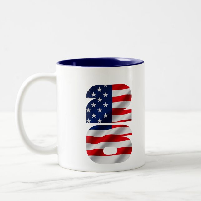 Taza Bicolor Mundial de EEUU 2026 (Izquierda)