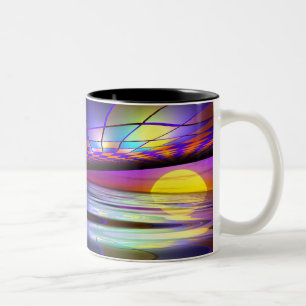 Taza Bicolor Mundo Alien Open Sun