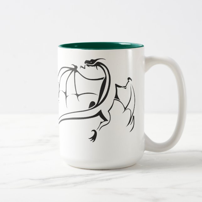 Taza Bicolor Mundo del Dragón (Derecha)