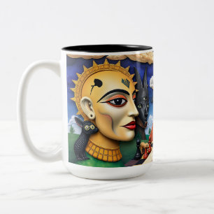 Taza Bicolor Mundo Surreal de Ulysses