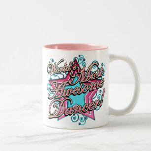 Taza Bicolor Mundos la mayoría del bailarín impresionante
