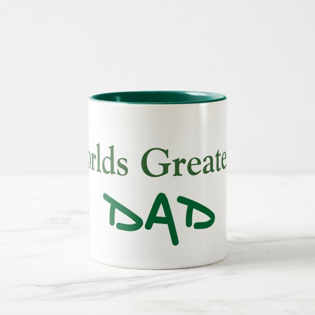 Taza Bicolor Mundos más grandes, PAPÁ (Centro)