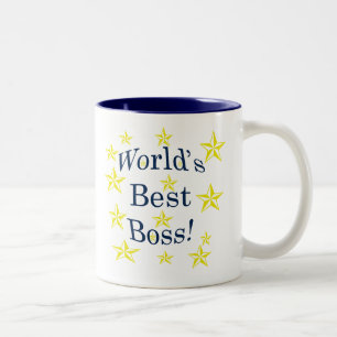 Taza Bicolor Mundos mejor Boss