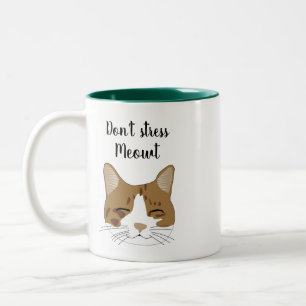 Taza Bicolor Muñoz de árbol de gato