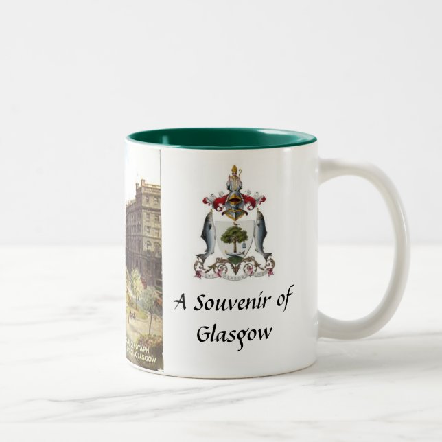 Taza Bicolor Muñoz Souvenir de Glasgow (Derecha)