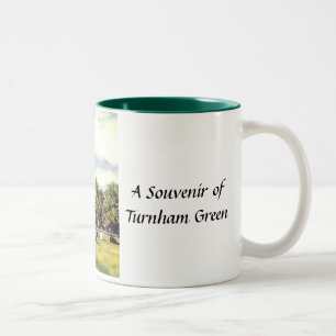 Taza Bicolor Muñoz Turnham Green Souvenir