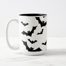 Murciélagos de Halloween espeluznantes Diseño Esté