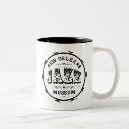 Taza Bicolor Museo de Jazz de Nueva Orleans®Taza de tambor