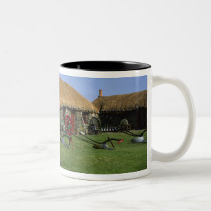 Taza Bicolor Museo Skye, Kilmuir, Isla de Skye, Tierras Altas,