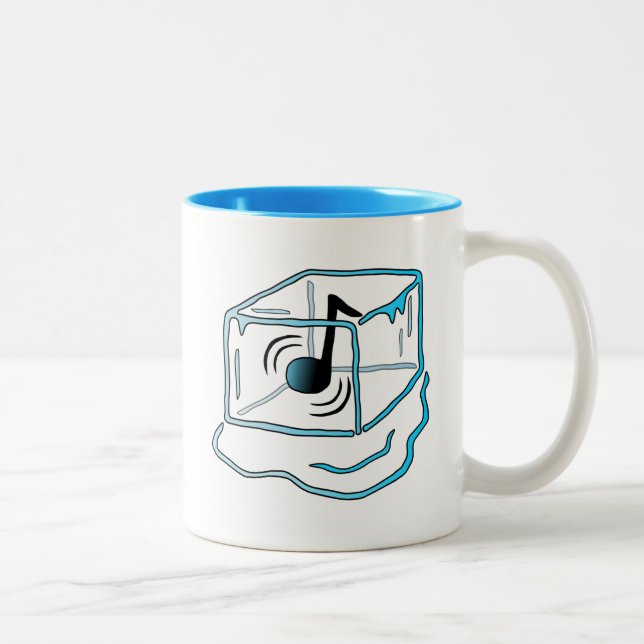 Taza Bicolor Música Chill golpea a Mug (Derecha)